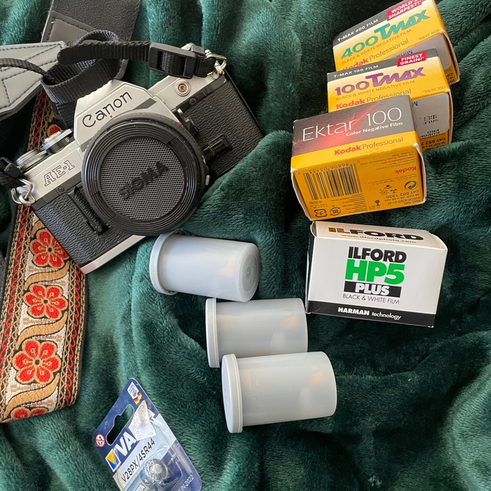 Canon AE-1 set